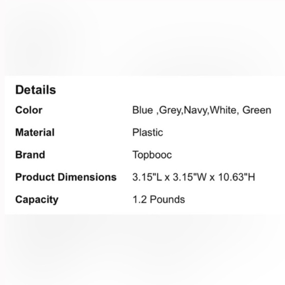 Geeebooc 3-in-1 Port Dog Water Bottle w/Food Container BPA Free N… - Picture 8 of 11